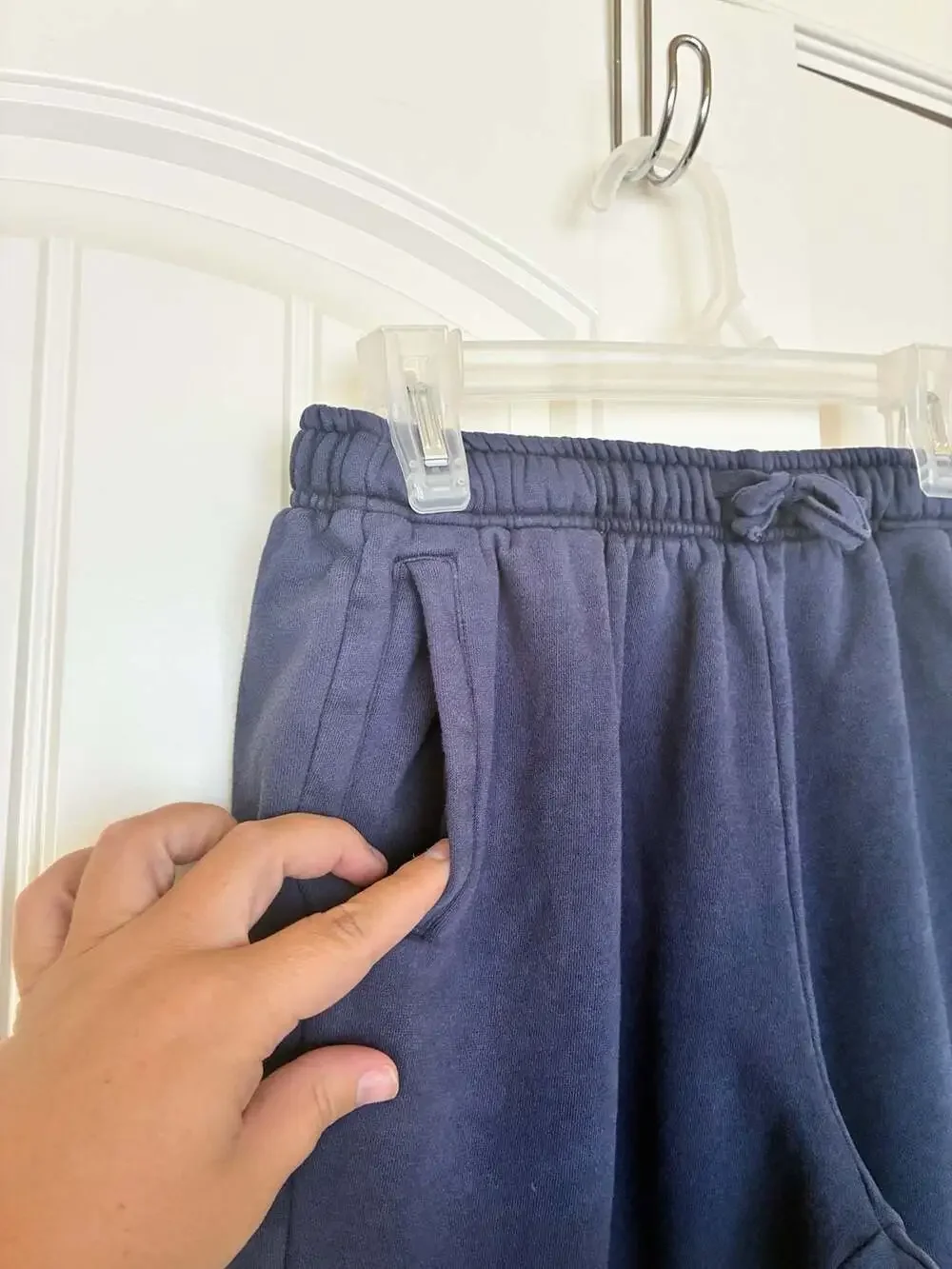 Gap Kids Navy Blue Star Patch Sweatpants Joggers Size L